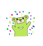 The Green Bear！（個別スタンプ：35）