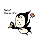 きぐるみペンギン（個別スタンプ：10）