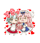 天使娘メイド＆悪魔娘メイドの日常スタンプ（個別スタンプ：40）