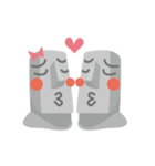 Mr.＆Mrs. MOAI（個別スタンプ：9）