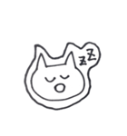 シンプルねこちゃん（個別スタンプ：34）