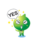 Green Happy 8（個別スタンプ：10）