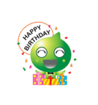 Green Happy 8（個別スタンプ：11）