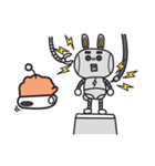 Dr. Naughty ＆ Robotic Rabbit（個別スタンプ：4）