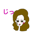 ピンクなモテ女（個別スタンプ：5）