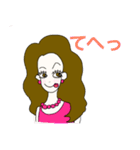 ピンクなモテ女（個別スタンプ：37）