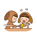 Beagles and Owl（個別スタンプ：31）