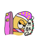 冬だよ！マカロニくん！！（個別スタンプ：35）