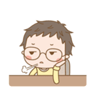 Eyeglasses Boy（個別スタンプ：39）