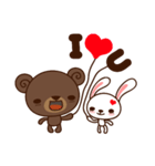 Rabbit foot ＆ CaBo Bear（個別スタンプ：30）