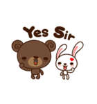 Rabbit foot ＆ CaBo Bear（個別スタンプ：32）