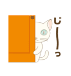 おんなの子とねこ（個別スタンプ：24）