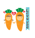 Orangie the Carrot（個別スタンプ：18）