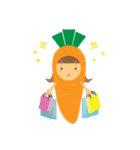 Orangie the Carrot（個別スタンプ：33）