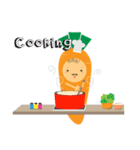 Orangie the Carrot（個別スタンプ：35）