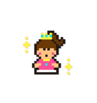 DOTMAN'S 8bit GIRL（個別スタンプ：34）