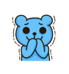 Lovely Blue Bear（個別スタンプ：10）