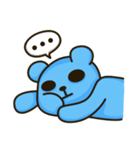 Lovely Blue Bear（個別スタンプ：11）