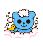 Lovely Blue Bear（個別スタンプ：20）