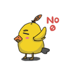 Chubby Quill Chicken and his friend（個別スタンプ：6）