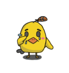 Chubby Quill Chicken and his friend（個別スタンプ：13）