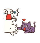 The Stupid Seal and the Moody Cat (J)（個別スタンプ：10）