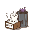 The Stupid Seal and the Moody Cat (J)（個別スタンプ：27）