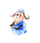 luke54 Warm sheep blessing Sticker（個別スタンプ：17）