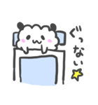 もこもこぱんださん。（個別スタンプ：16）