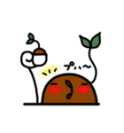 coffee beans。（個別スタンプ：12）