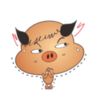 Lucky Pigs and Funny Wolf (Part 2)（個別スタンプ：25）