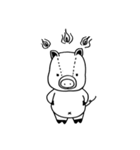 Piggy is coming ( English version 1 )（個別スタンプ：19）