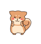 Chibi Shiba Kun（個別スタンプ：7）