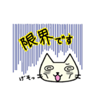 ねこぷー達からひと言（個別スタンプ：16）