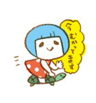 Doodled girls vol.3 日本語版（個別スタンプ：30）