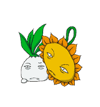 Helianthus ＆ Raphanus（個別スタンプ：33）