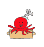 happy sea fiends（個別スタンプ：14）