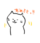 やる気がでない むーんねこ（個別スタンプ：6）