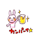 PINKY RABBIT（個別スタンプ：22）