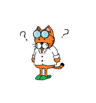 Dr.GlassesCat（個別スタンプ：32）