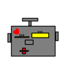 四角ロボットの基本的感情（個別スタンプ：31）