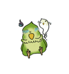 インコのヨモギ（個別スタンプ：19）