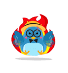 Birdie, the friendly bird（個別スタンプ：15）