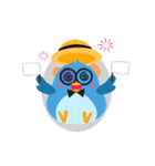 Birdie, the friendly bird（個別スタンプ：24）