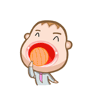 Donut Mouth (English Version)（個別スタンプ：17）