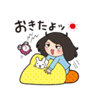 かわいい女の子のスタンプです（個別スタンプ：33）