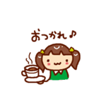 女の子きほんパック（個別スタンプ：31）