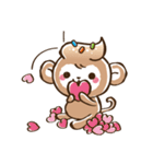 Cream monkey（個別スタンプ：10）