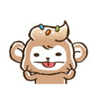 Cream monkey（個別スタンプ：18）