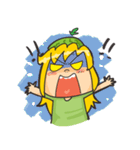 Kyuri the Cucumber Girl（個別スタンプ：4）